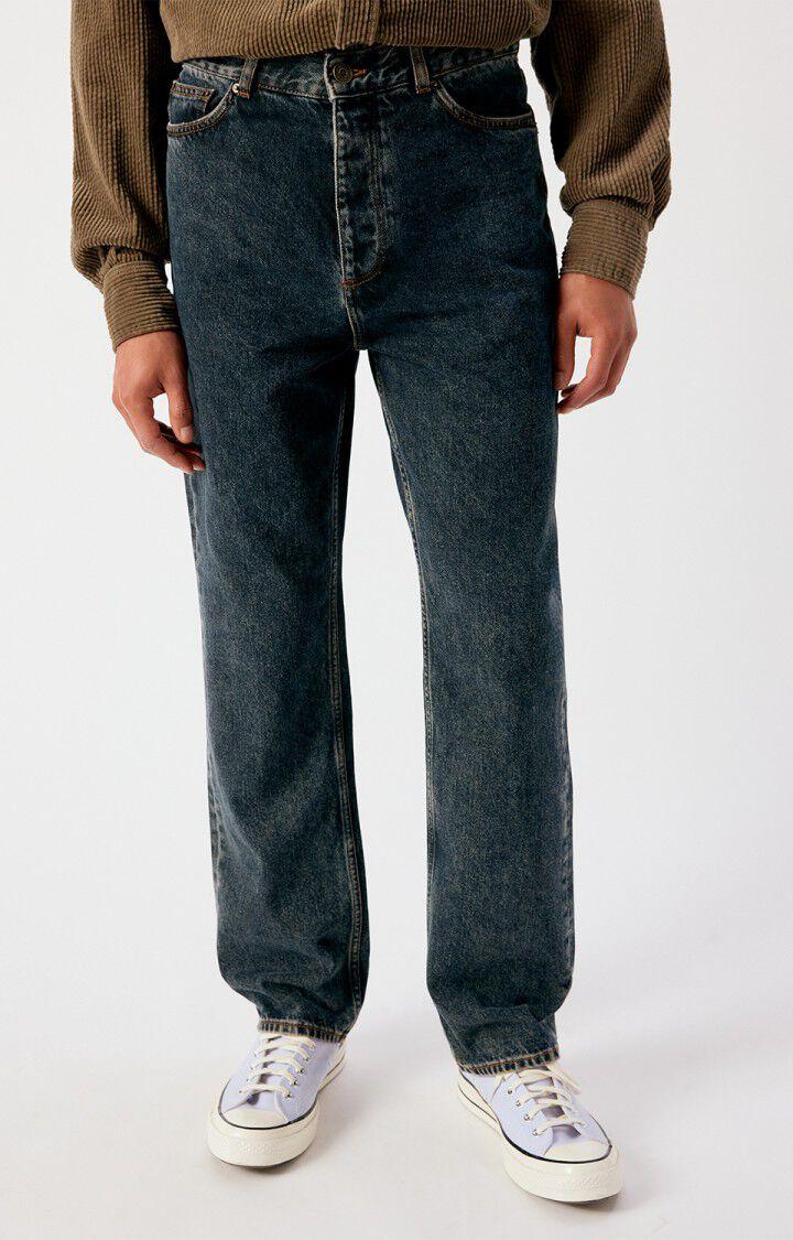 American Vintage Lydbay Blue Black 5 Pocket Jeans Herren dunkelblau
